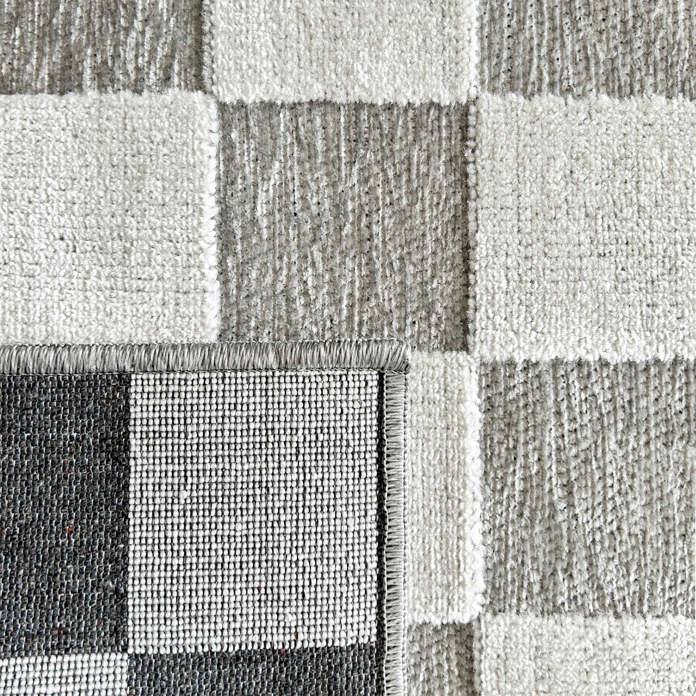 Alfombra de Jardín 1036 - Estampado Abstracto - Gris - Interior