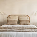 Plaid Avec Soie - Garance - Miel