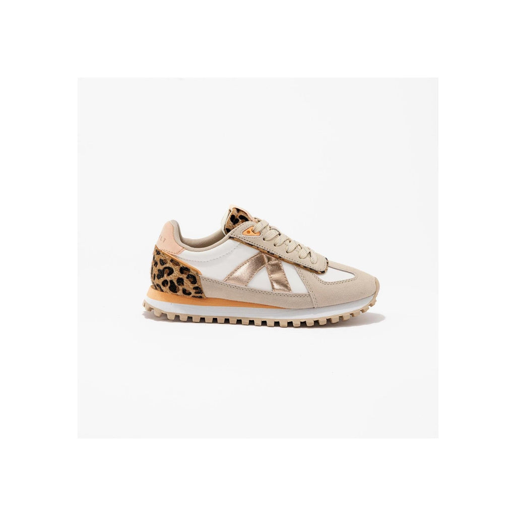 Sneakers Gate Beige-Peach-Leopard
