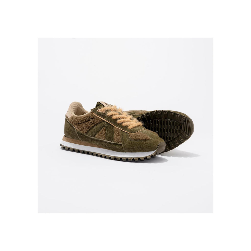 Gate Army-Tan-Sherpa Sneakers