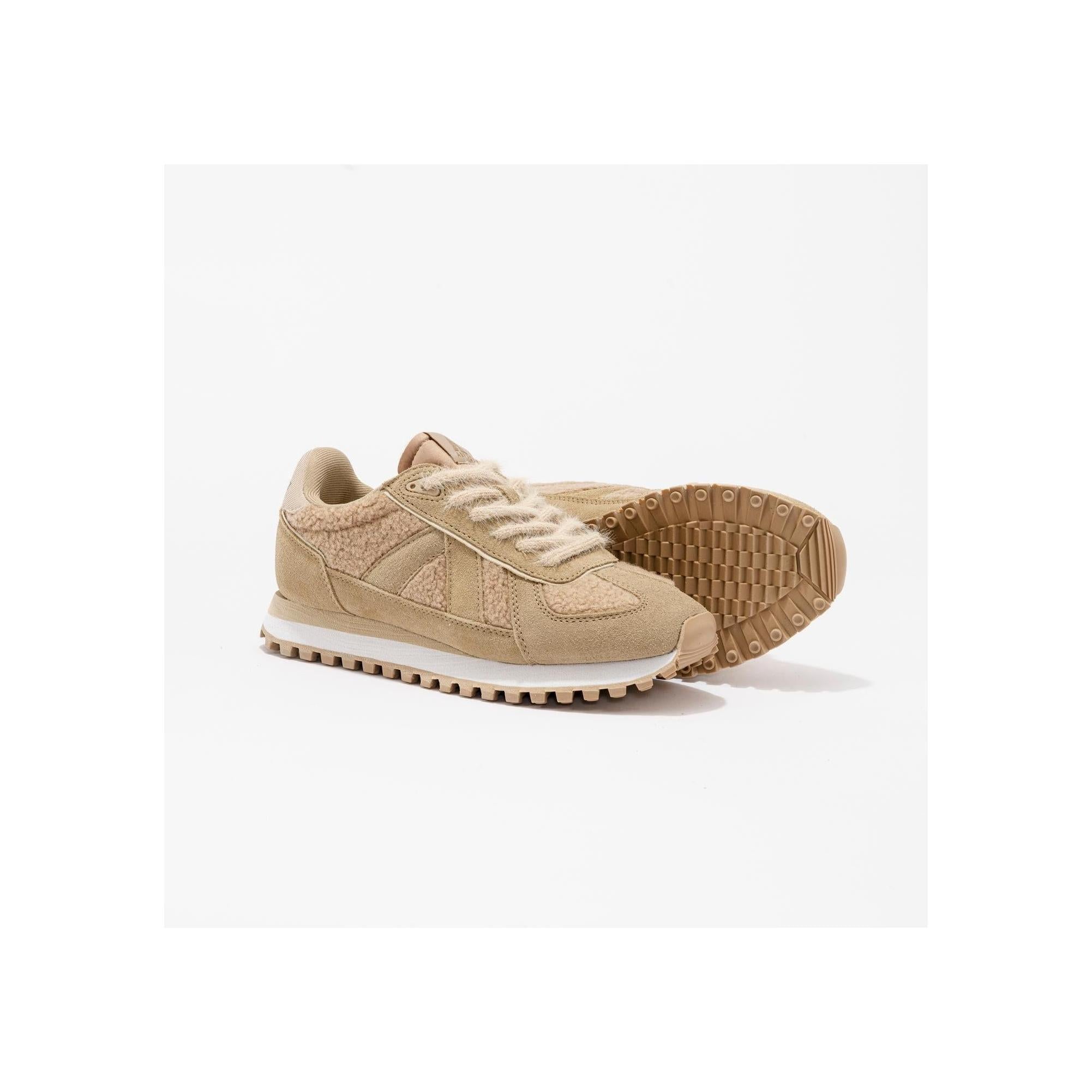 Zapatillas Gate Beige-Crema-Sherpa