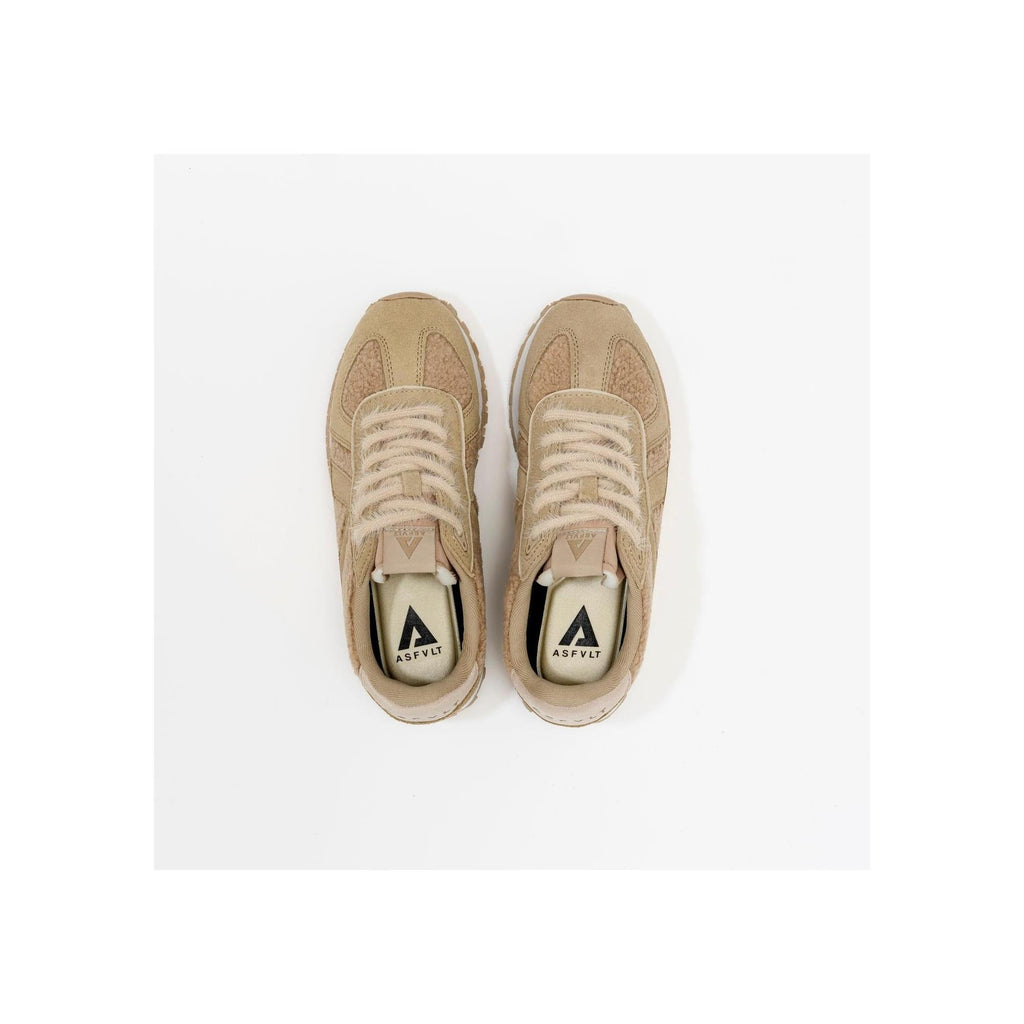 Zapatillas Gate Beige-Crema-Sherpa