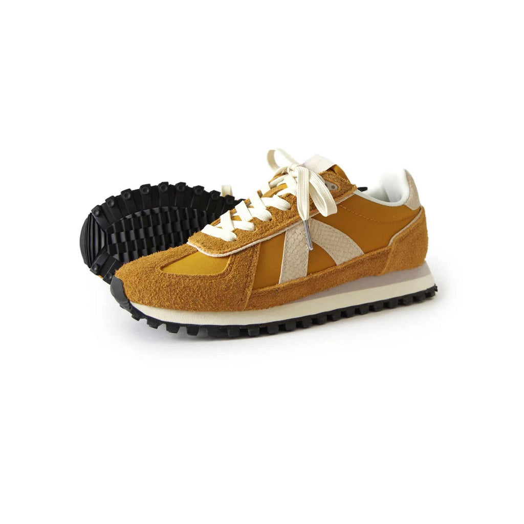 Gate Sneakers - Oak / Snake/Gold