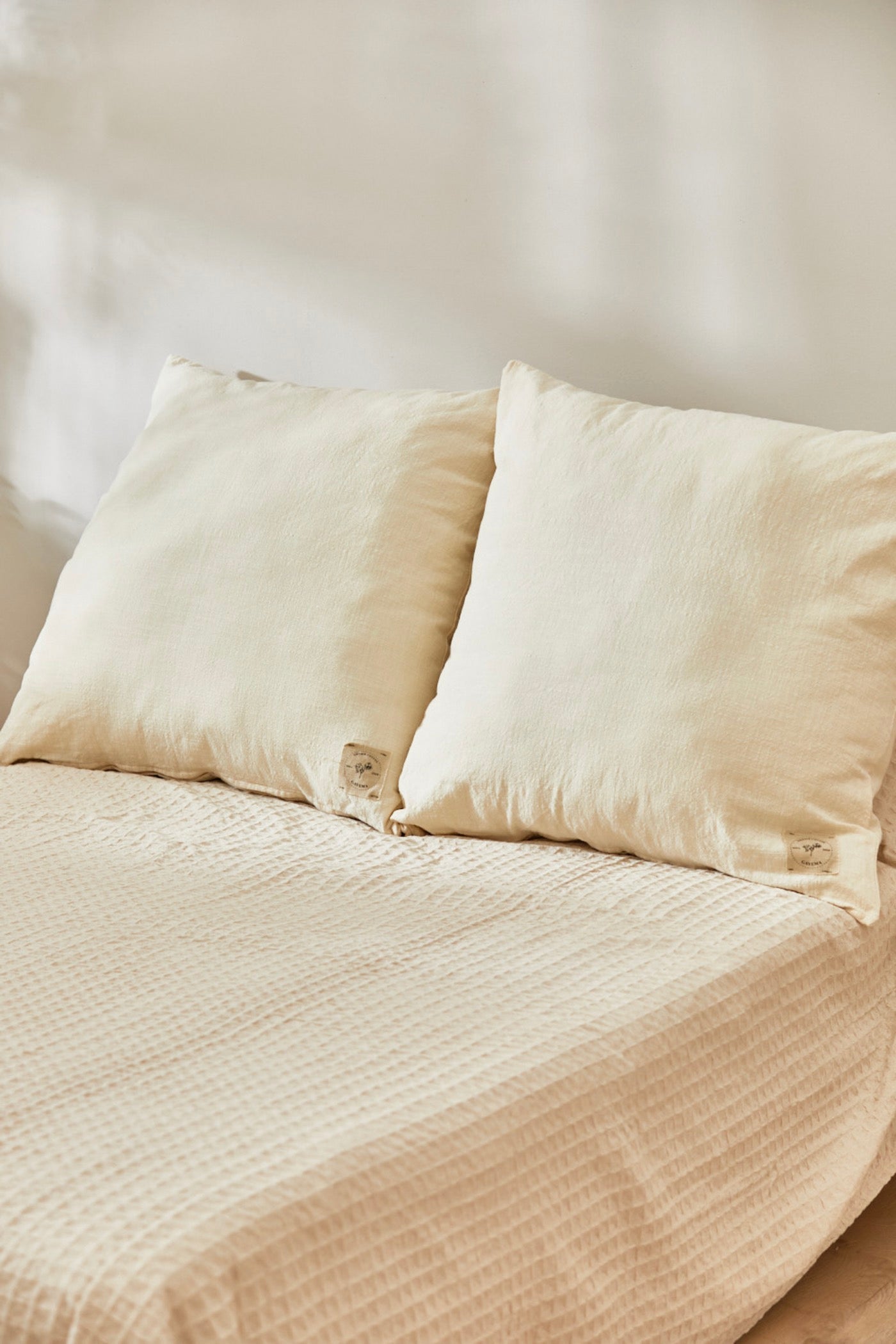 Housse De Coussin Gavema - Écru