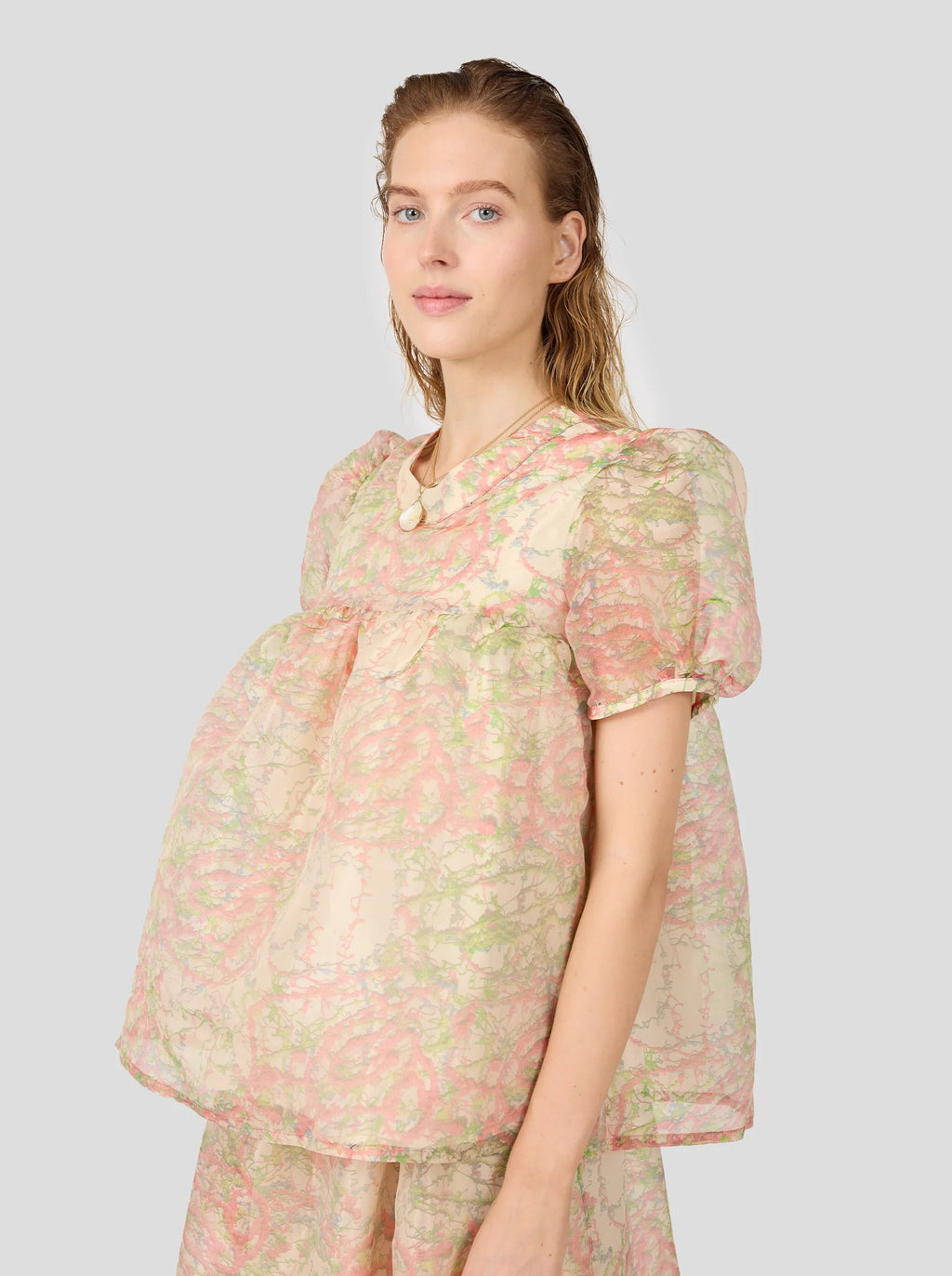 Gaya Blouse in Spray Print