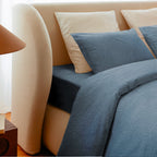 Cotton Gauze Fitted Sheet - 5 Colours to Choose From
