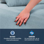 Cotton Gauze Fitted Sheet - 5 Colours to Choose From