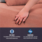 Cotton Gauze Fitted Sheet - 5 Colours to Choose From