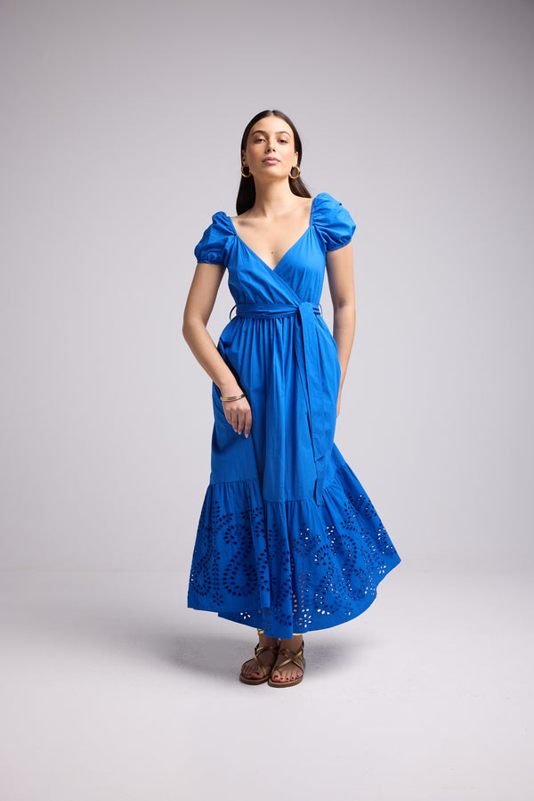 Robe Longue - Gena - Bleu