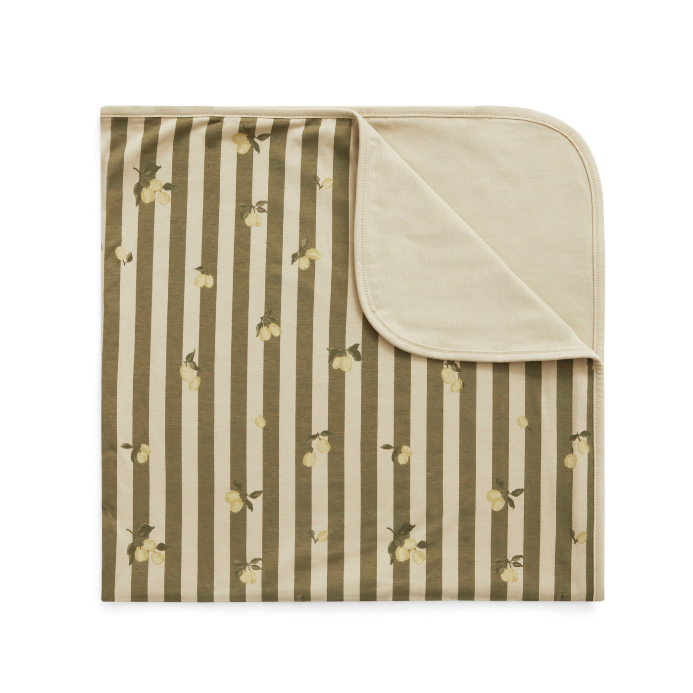Couverture En Jersey - Stripe Prune