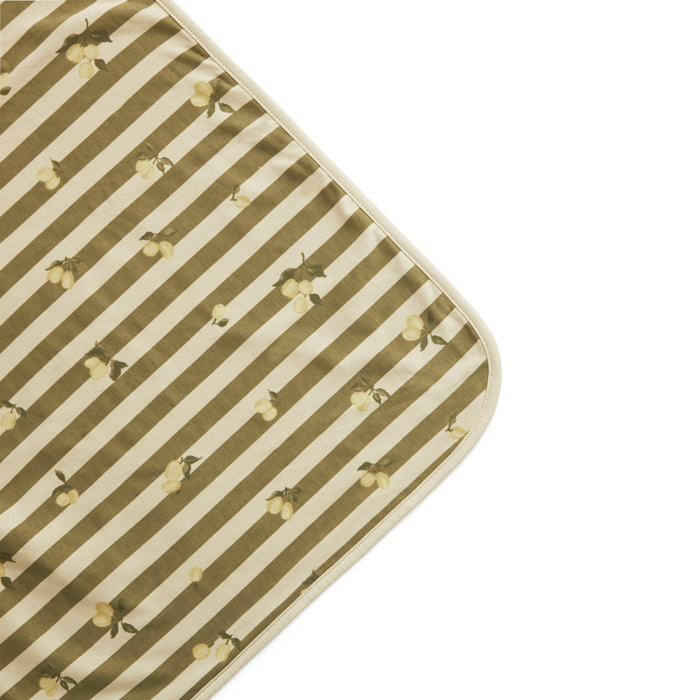 Couverture En Jersey - Stripe Prune