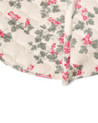 Quilted Satin Play Mat - Pink Grape