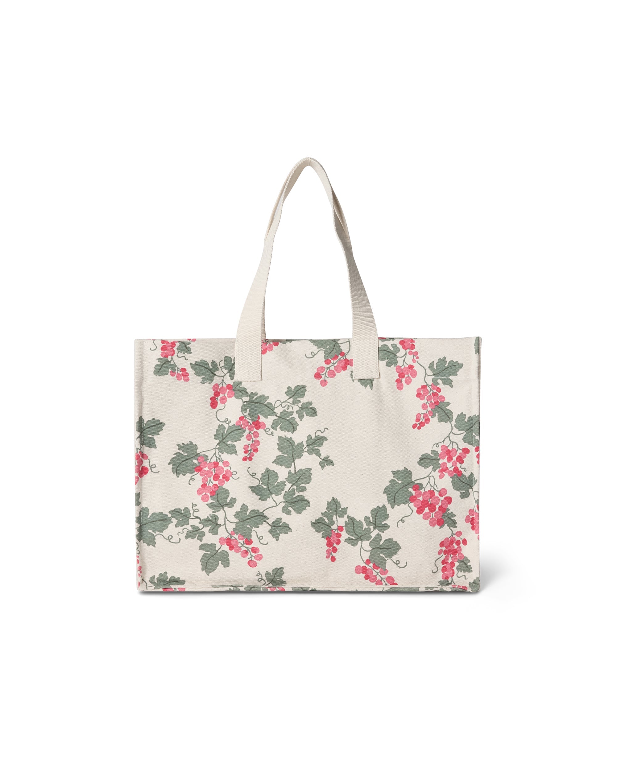 Bolso Tote de Lona - Uva Rosa