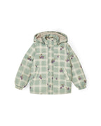 Veste Bouffante - Prune Check