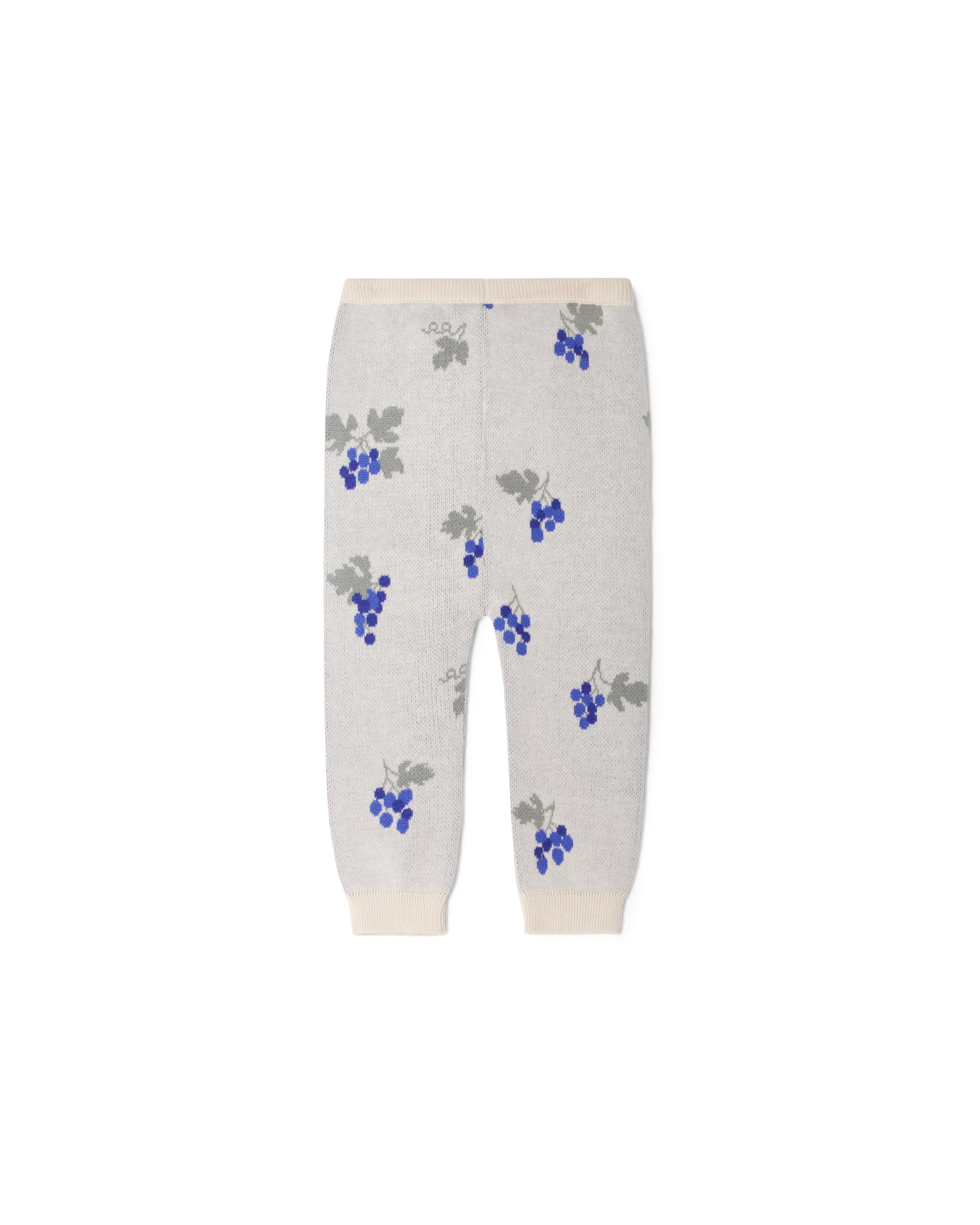 Pantalón de punto para bebé - Uva crudo