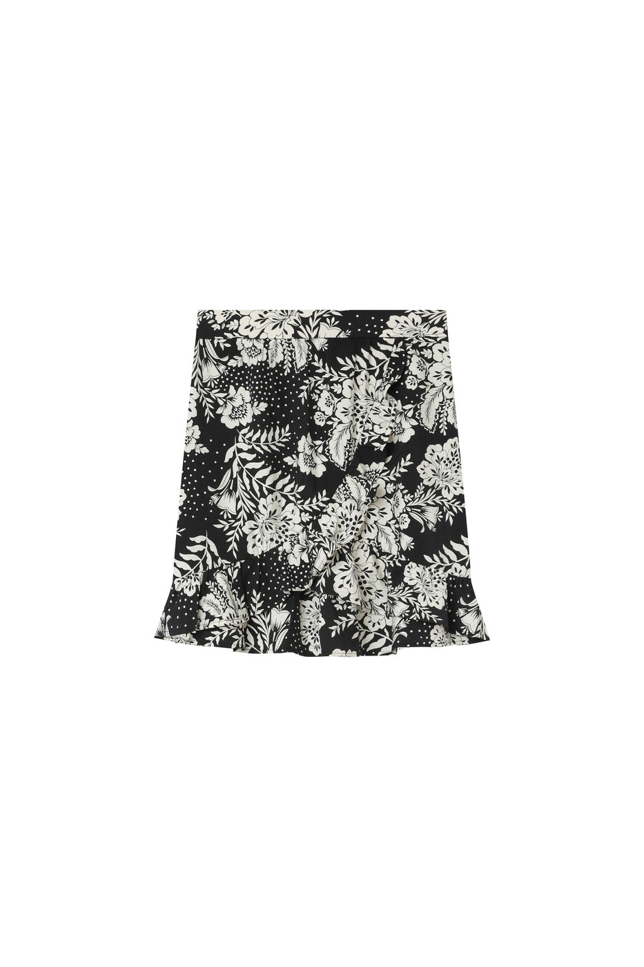 Falda Ghislaine Negro