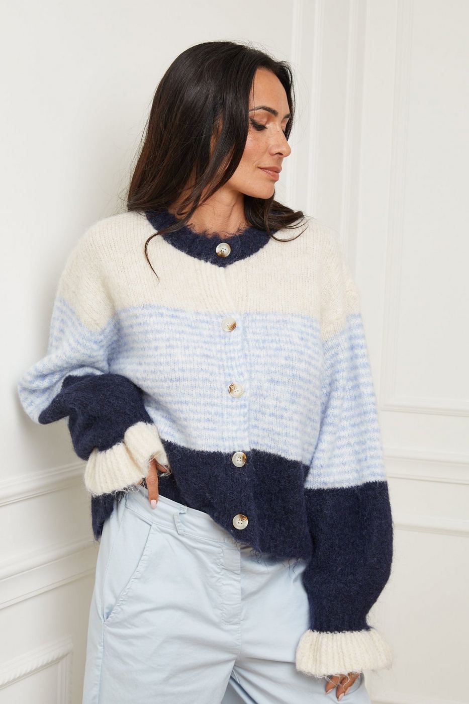 Cardigan Gigi - Blu