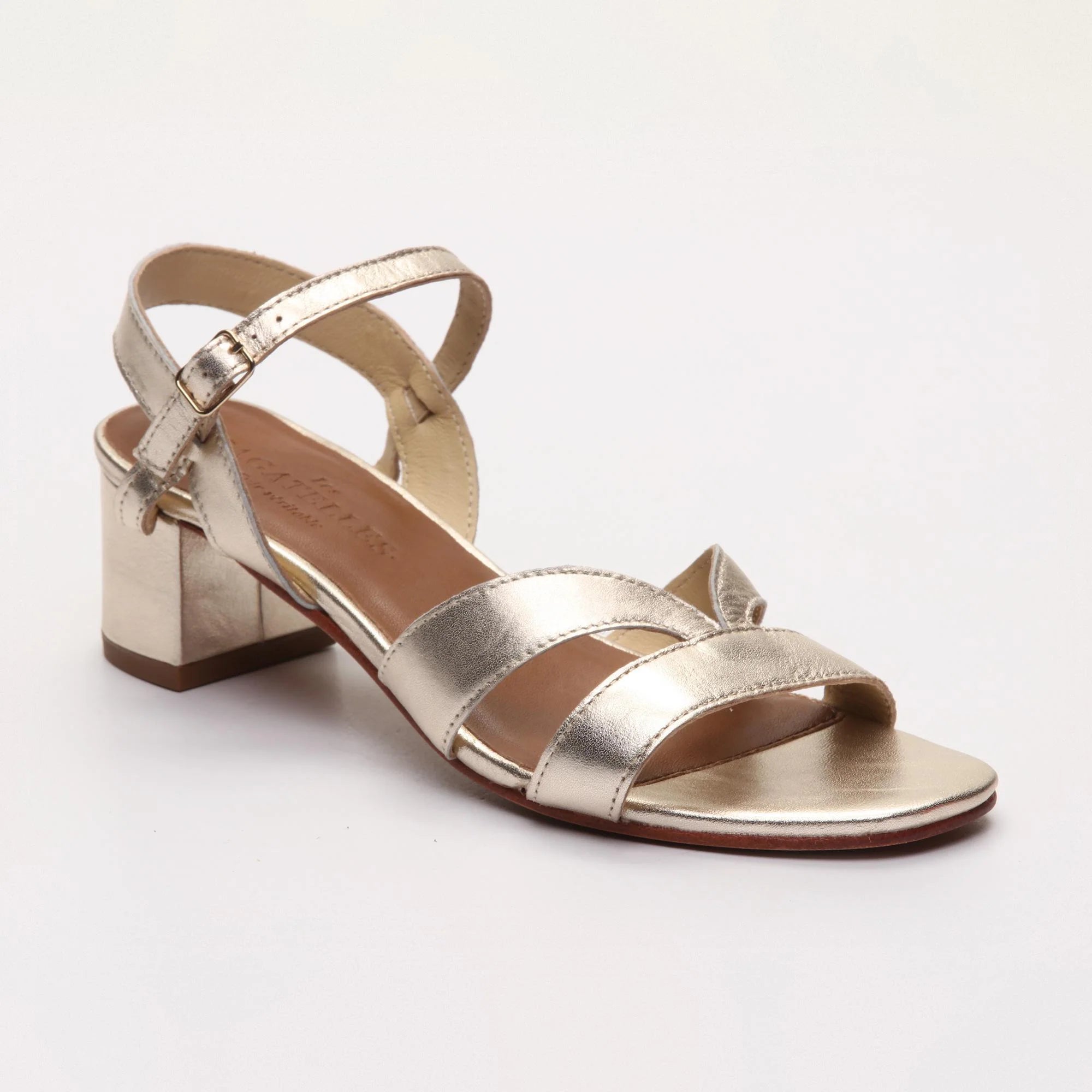 Gillian Heeled Sandals - Gold