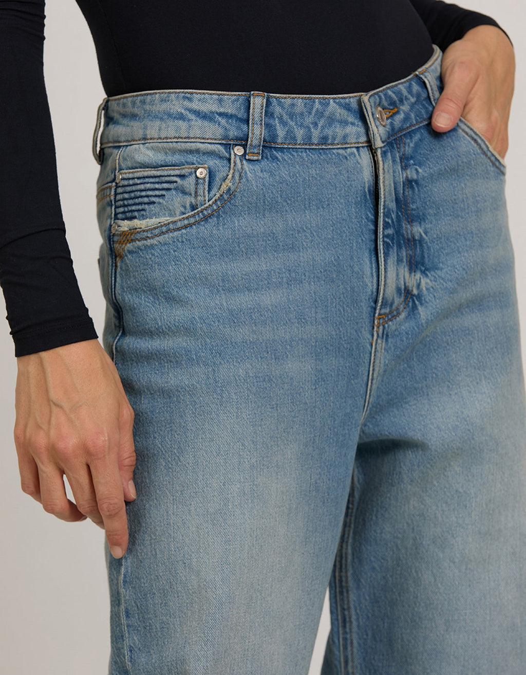 Jean Loose Straight Gina - Dnm V-379 - Femme