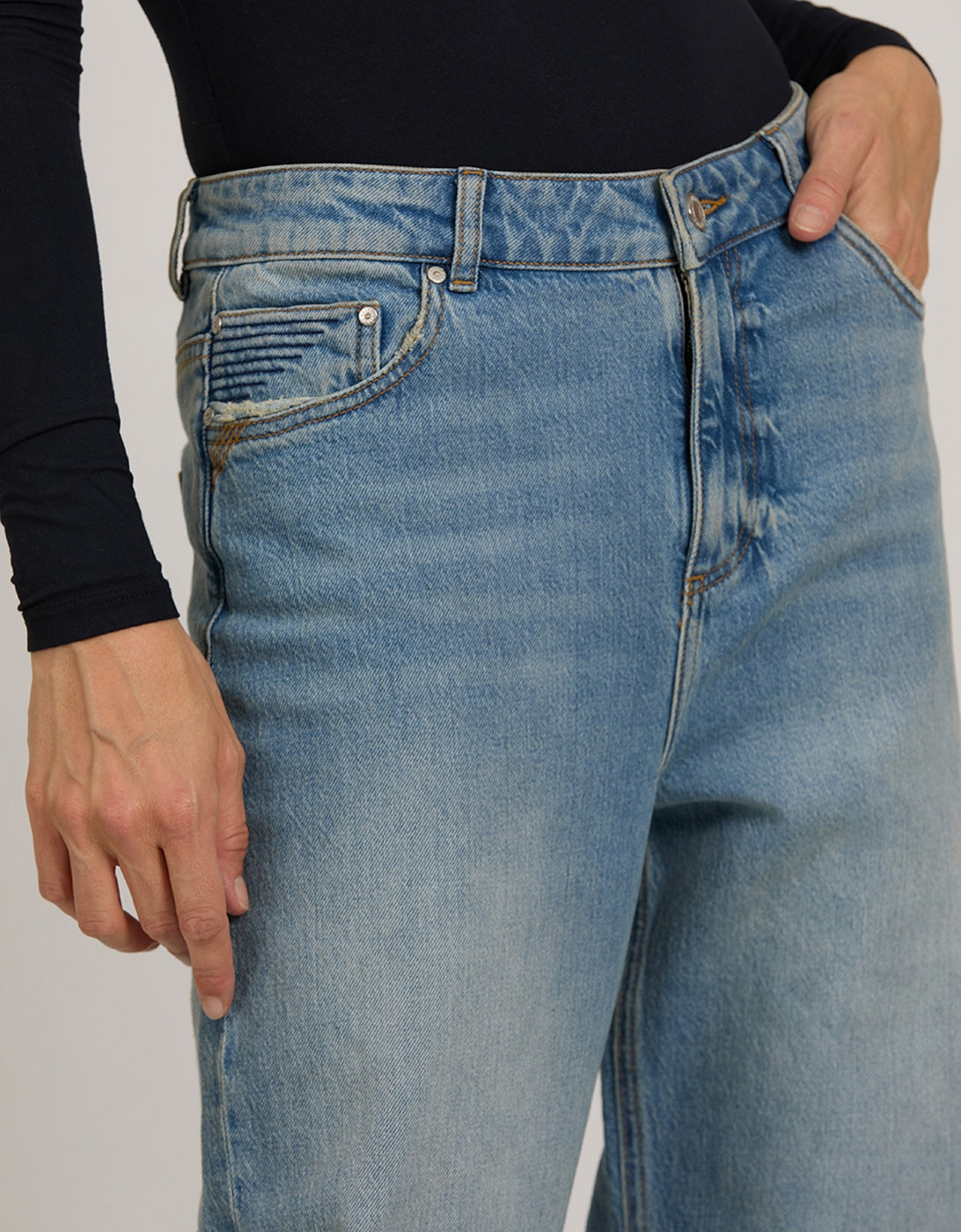 Jean Loose Straight Gina - Dnm V-379 - Femme