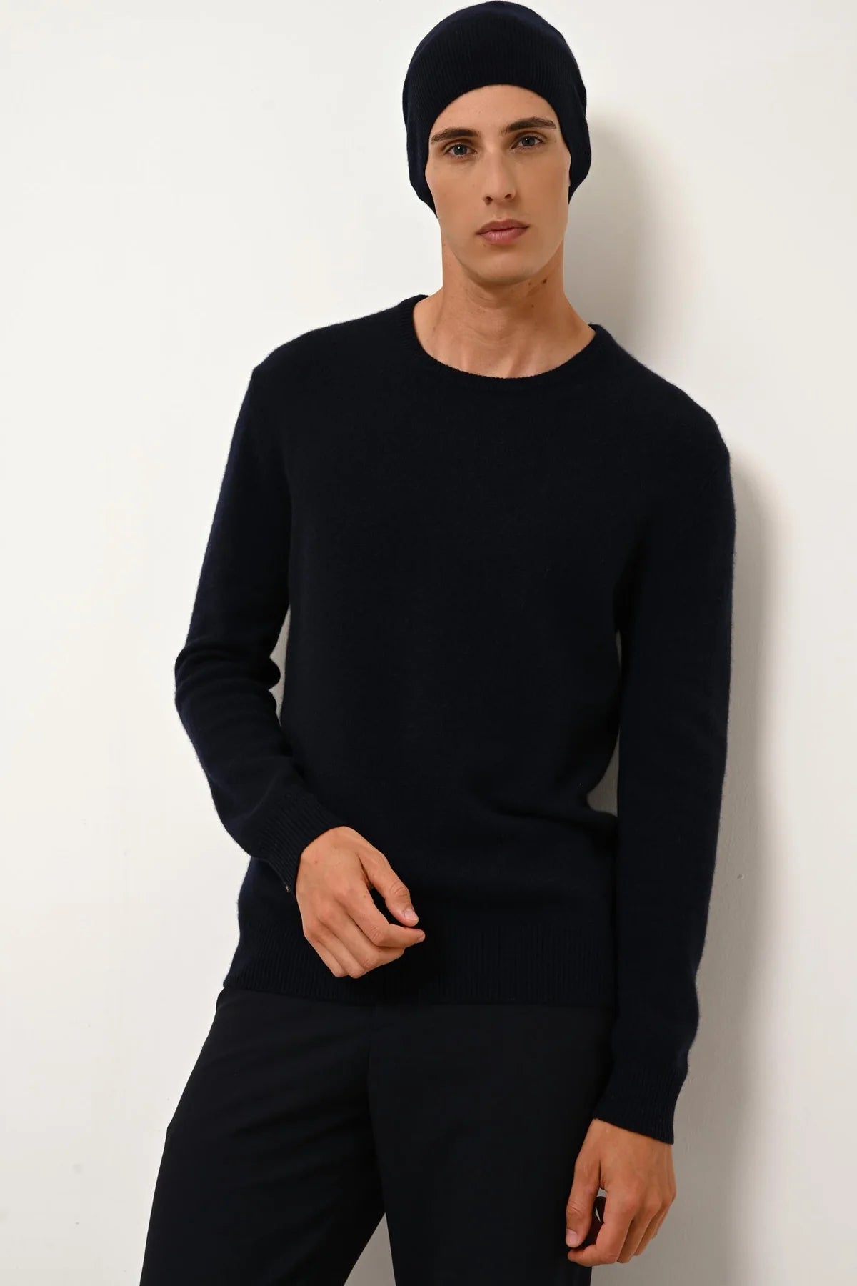 Beanie - Ginger - Navy