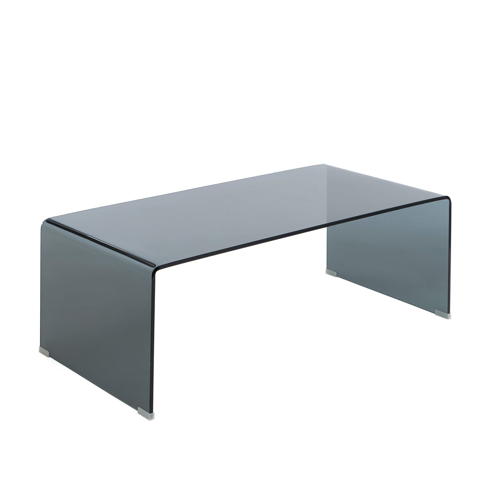 Ginza - Mesa de Centro - Cristal Templado - Negro