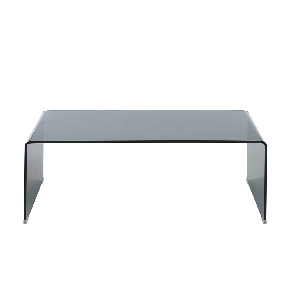 Ginza - Mesa de Centro - Cristal Templado - Negro