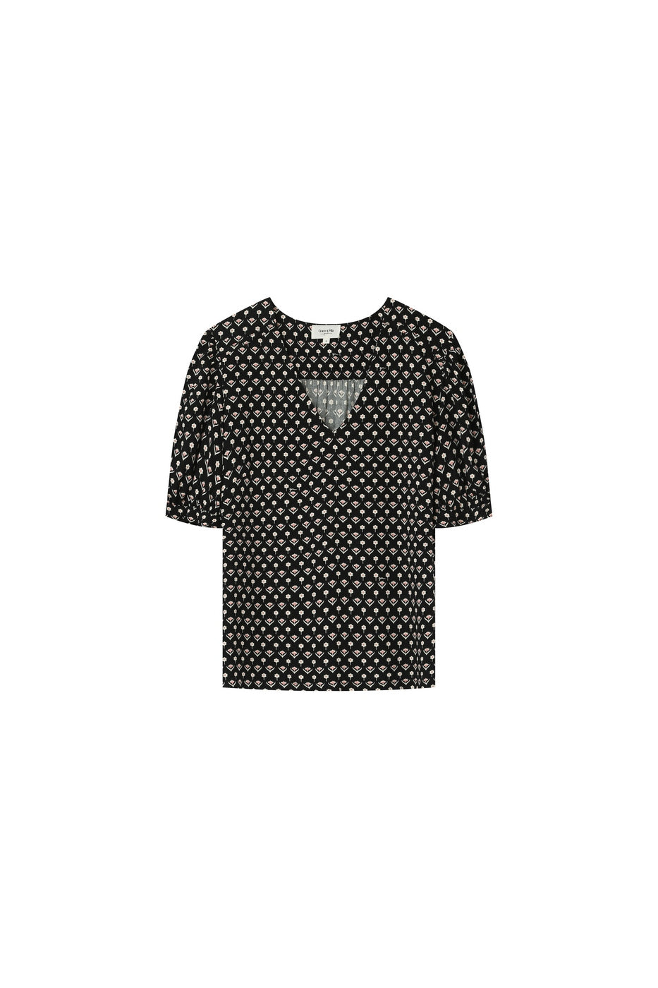 Blouse Giro Noir