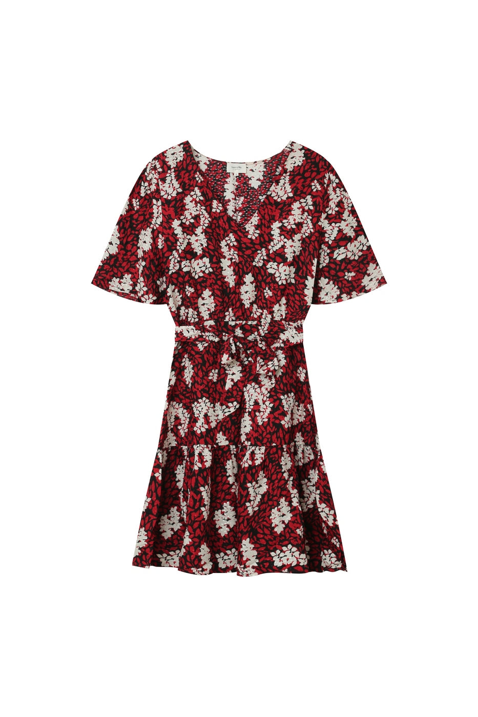 Vestido Corto Giulia Burgundy