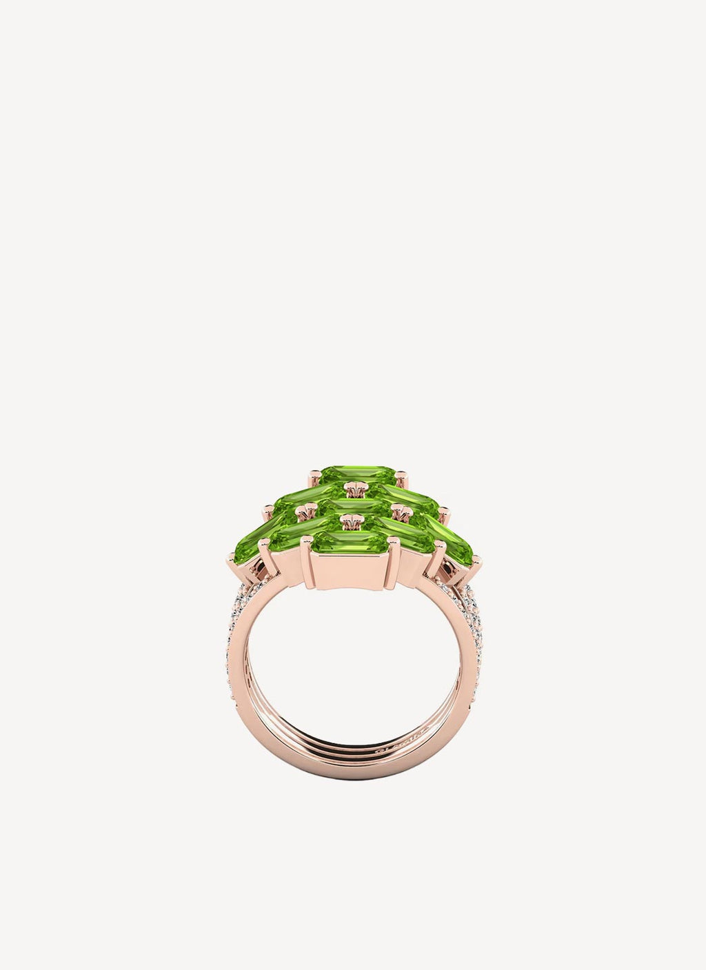Givenchy - Chito Ring - Green/Silvery - Femme