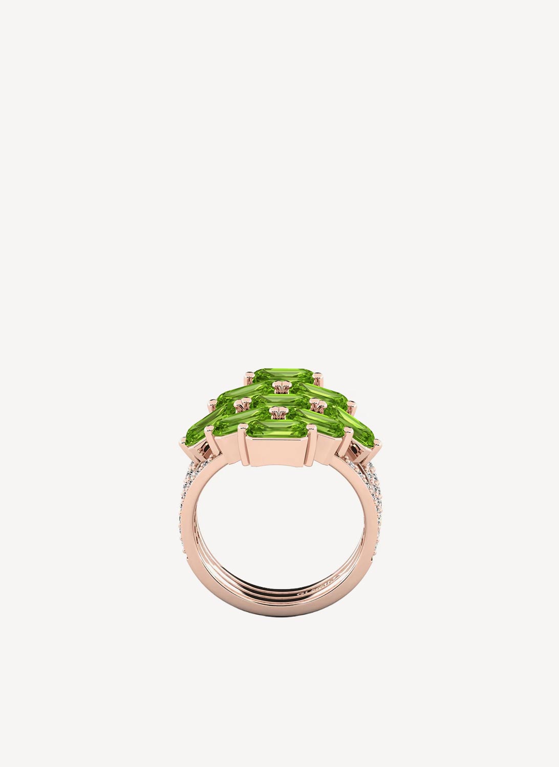 Givenchy - Chito Ring - Green/Silvery - Femme