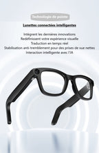 Gafas conectadas Ai con cámara de 8 MP y audio Bluetooth