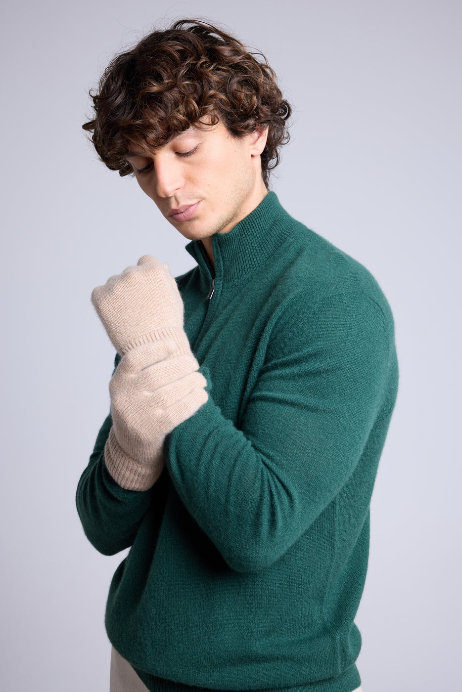 Gants Unisexe Gloves - Beige Creme - Mixte