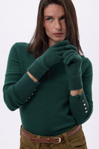 Gants Gloves - Vert Bouteille - Mixte