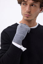 Guanti Gloves - Grigio scuro - Unisex - 100% Cashmere