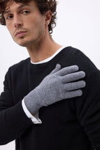 Guanti Gloves - Grigio scuro - Unisex - 100% Cashmere
