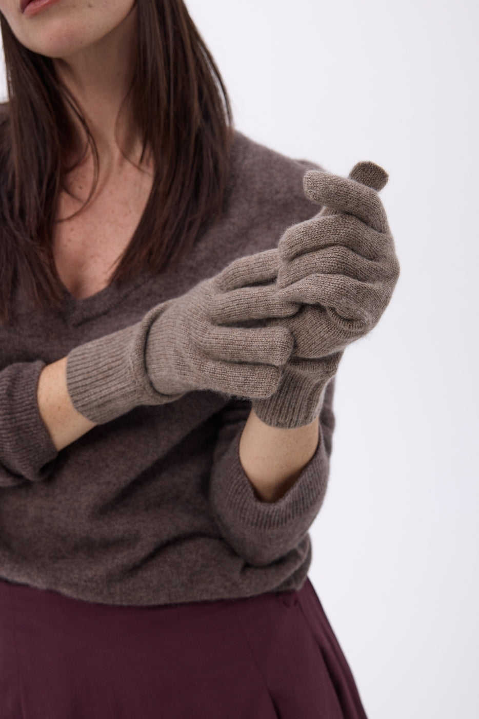 Gants Gloves - Noisette - Mixte