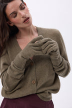 Gants Gloves - Khaki Chine - Mixte