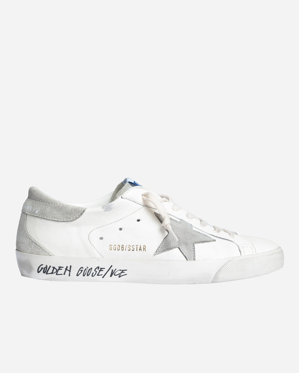 Golden Goose - Super-Star Nappa Blanco/Hielo/Gris
