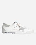 Golden Goose - Super-Star Nappa Blanco/Hielo/Gris