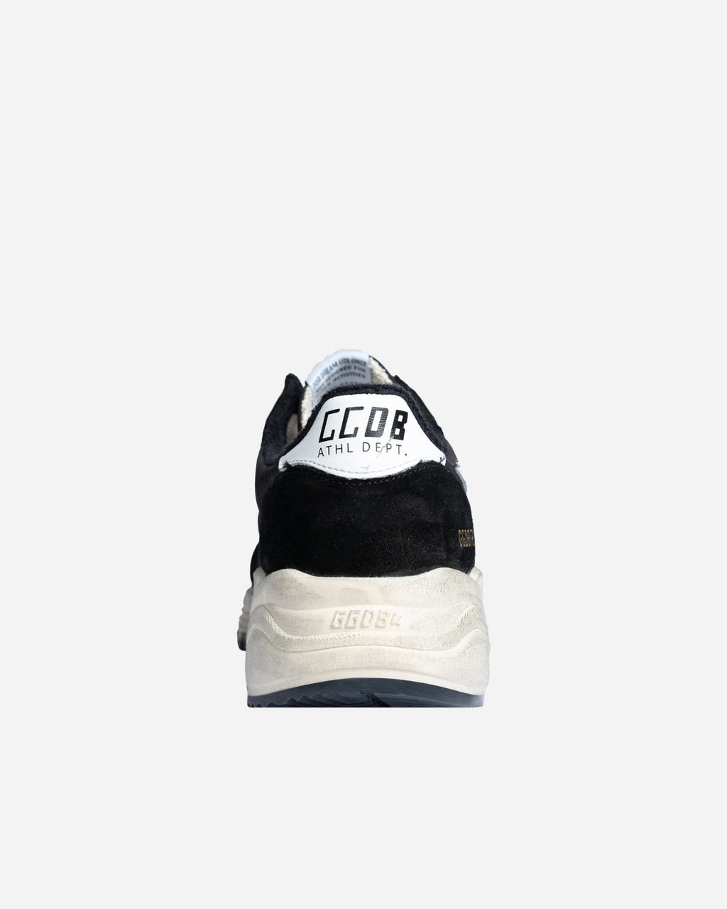 Golden Goose - Suela Running Negro/Blanco