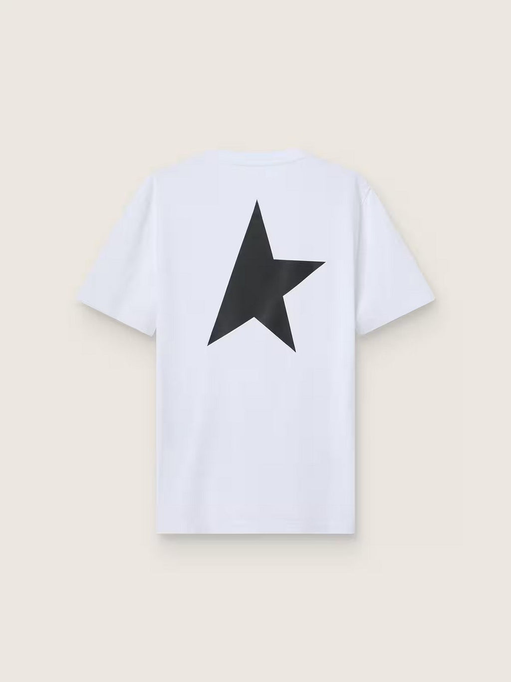 Golden Goose - Camiseta Star M'S Regular Blanco