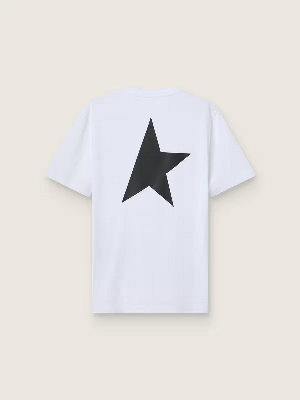 Golden Goose - Camiseta Star M'S Regular Blanco