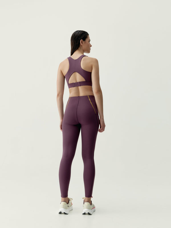 Gold 2.0 Leggings - Rødbede - Dame