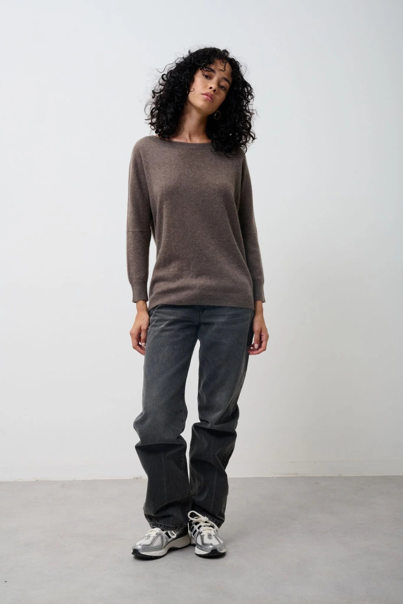 Pull Chauve Souris - Goléon - Taupe Chiné
