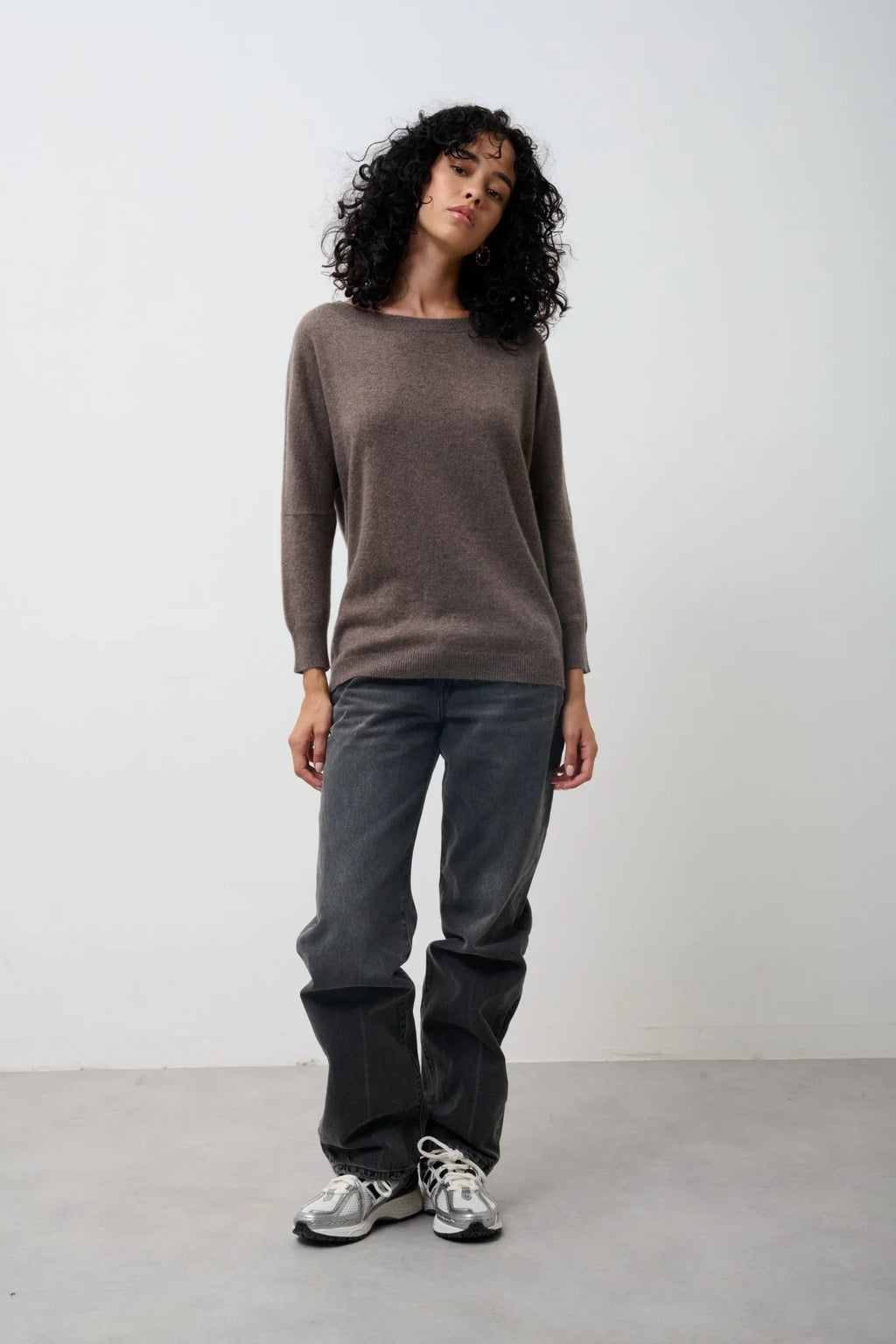 Pull Chauve Souris - Goléon - Taupe Chiné