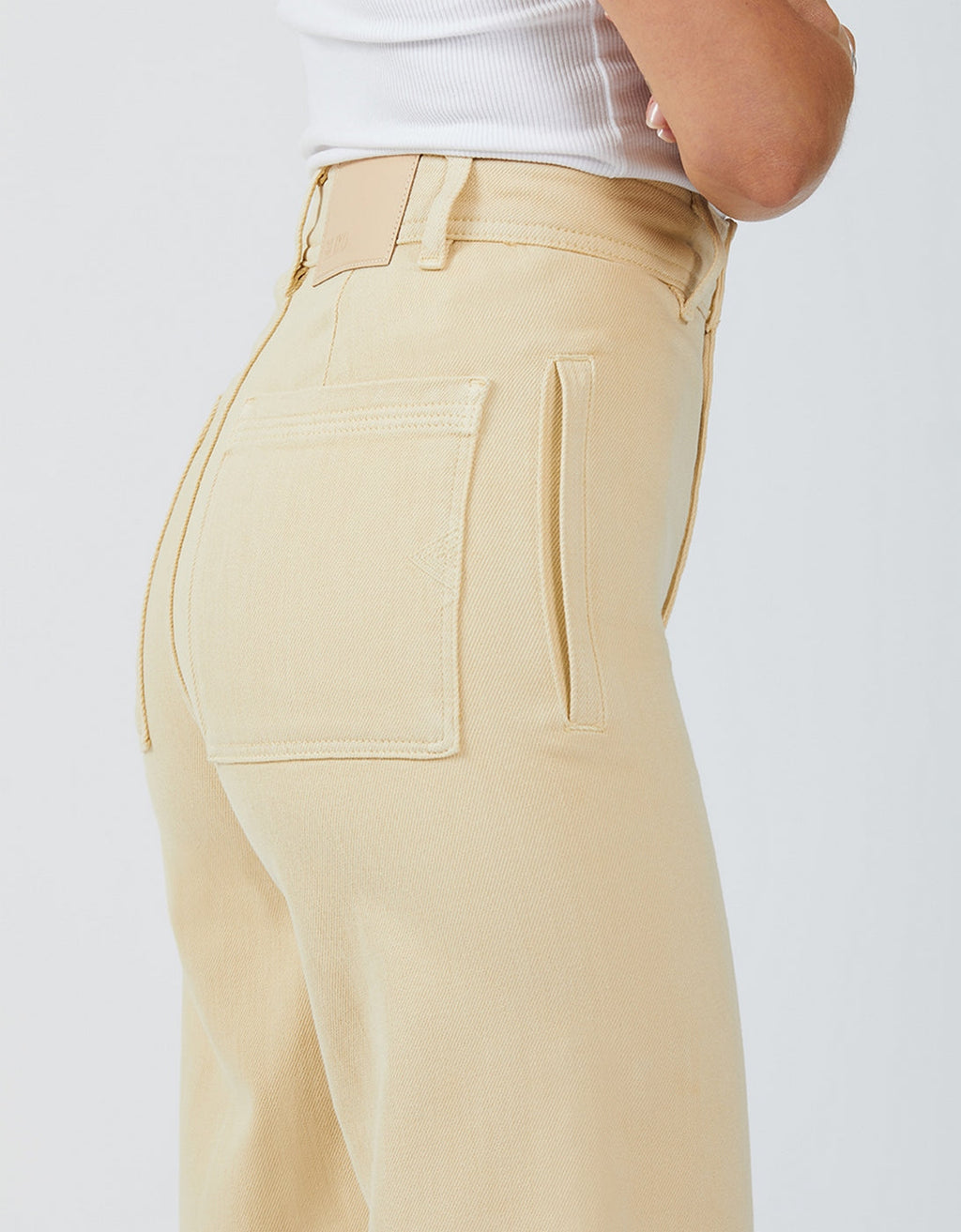 Pantalon Straight Grace Color - Light Sand - Femme