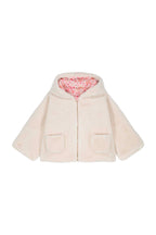 Abrigo Reversible de Felvet - Crema Campos de Flores - Niño