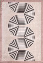 Grege - Tapis D'Intérieur - Polyester Imprimé - Beige