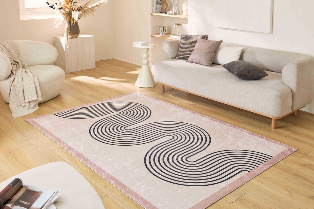 Grege - Tapis D'Intérieur - Polyester Imprimé - Beige